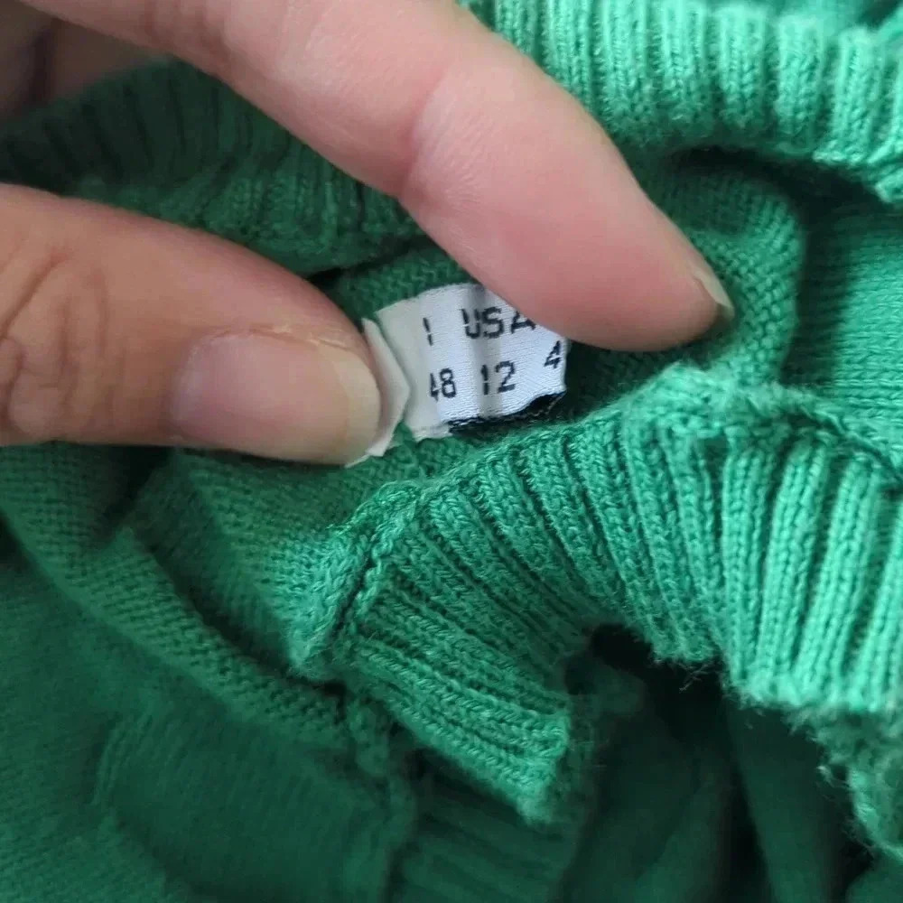 See by Chloe Polkadot Green Sweater Dress - Picture 6 of 6